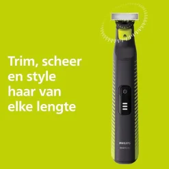 Philips OneBlade Pro 360 Face+Body QP6507/23 Trimmer, Scheerapparaat en Styler