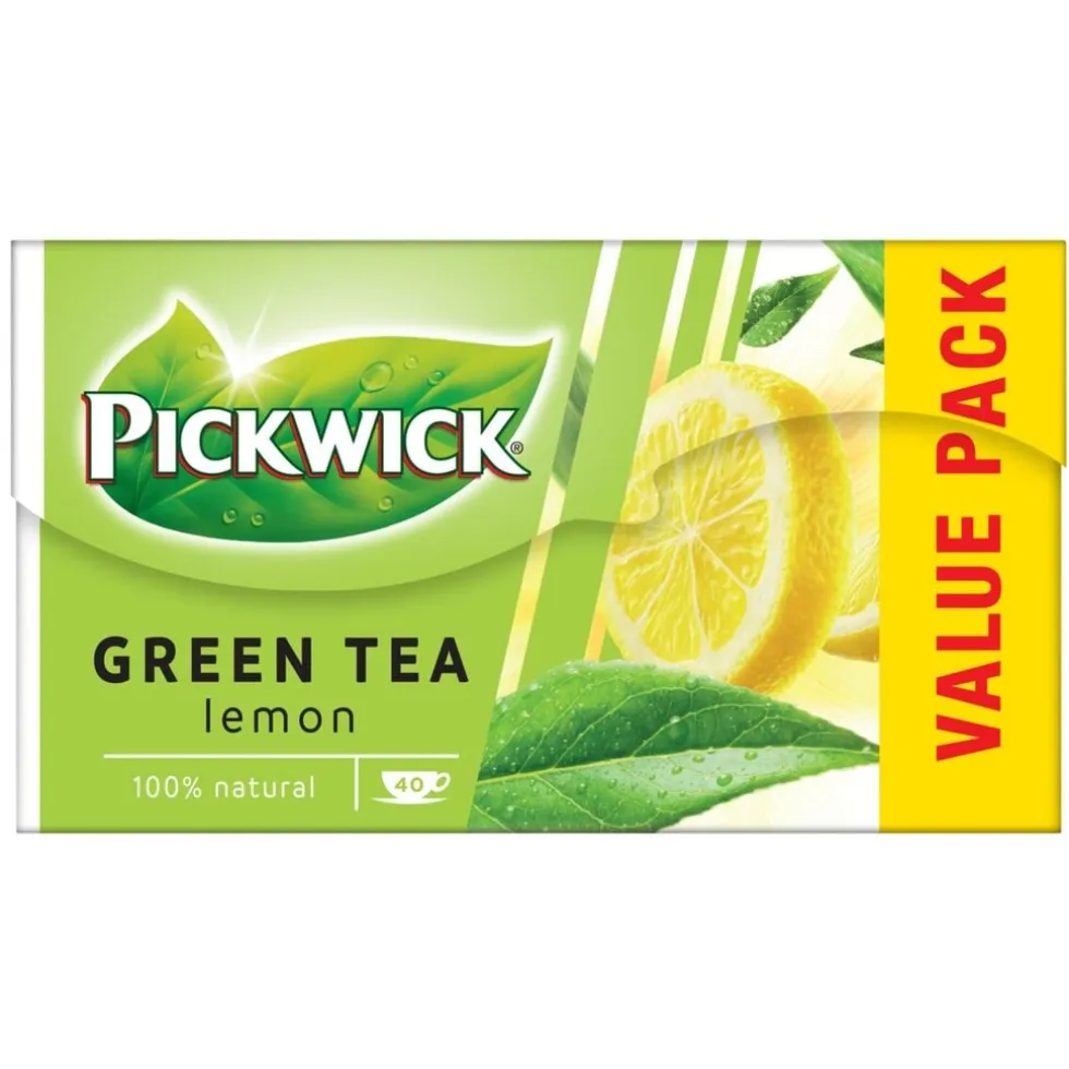 Pickwick Green Tea Original Lemon