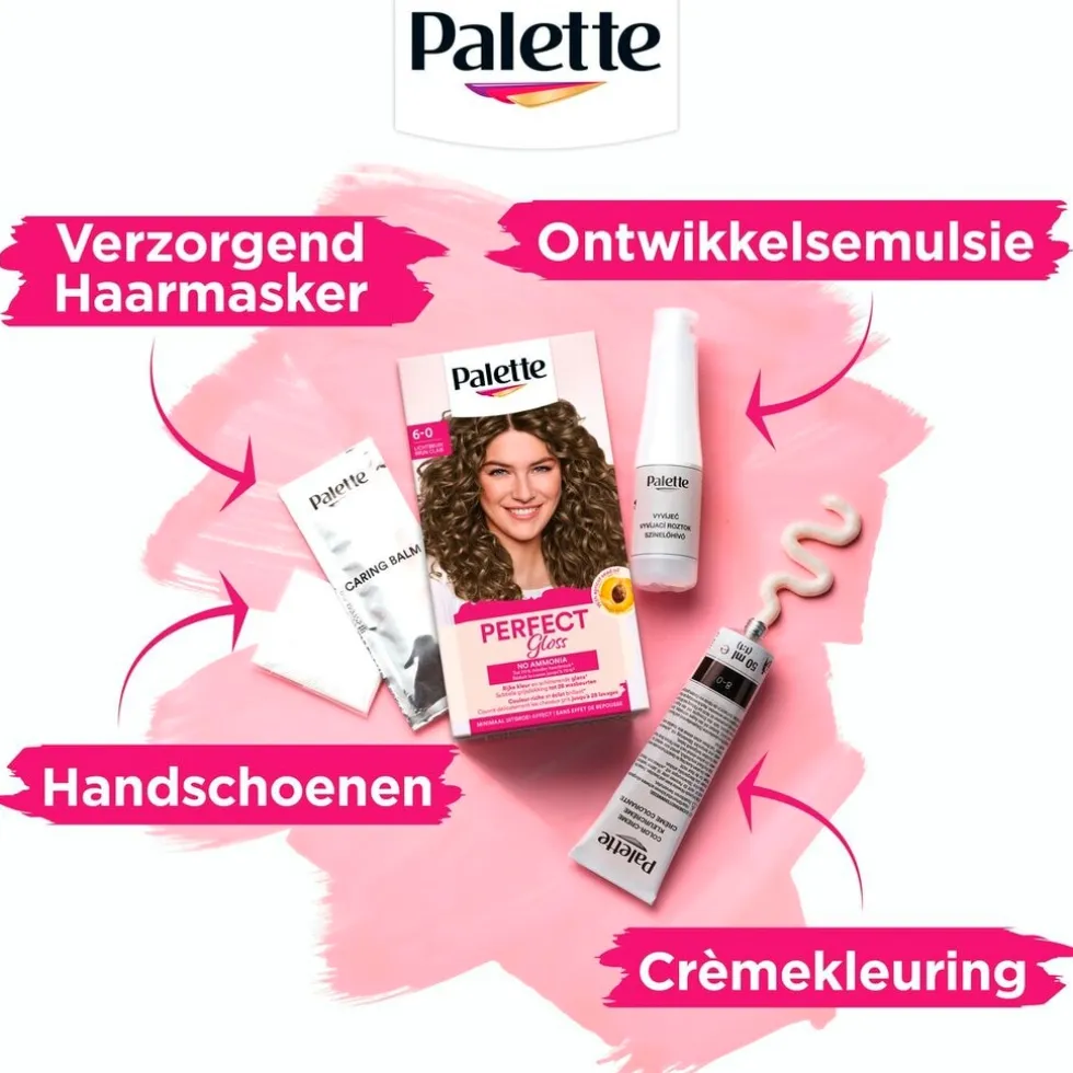 Poly Palette Perfect Gloss 6-0 Lichtbruin Haarkleuring