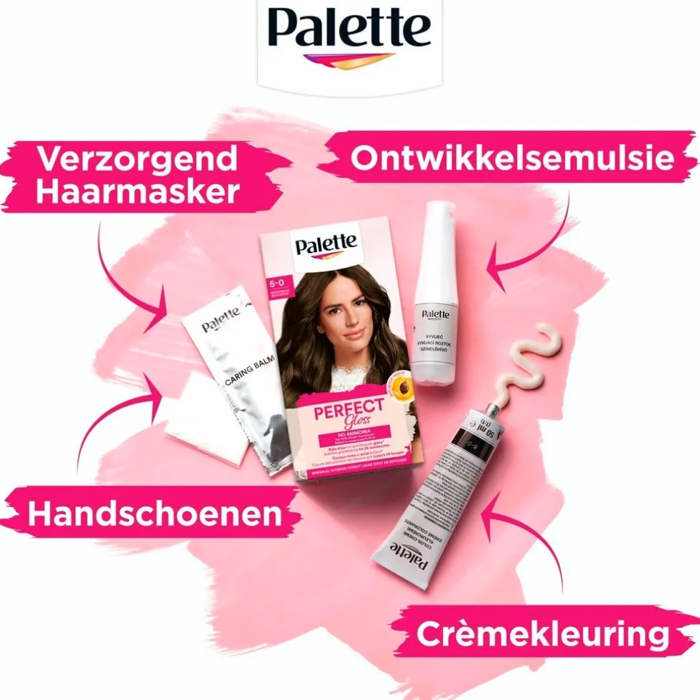 Poly Palette Perfect Gloss 5-0 Middenbruin Haarkleuring