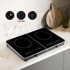 PRIMO PR303IKP Dubbele Inductiekookplaat