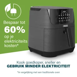 Princess 182061 Digital Aerofryer 6,5L 1800W