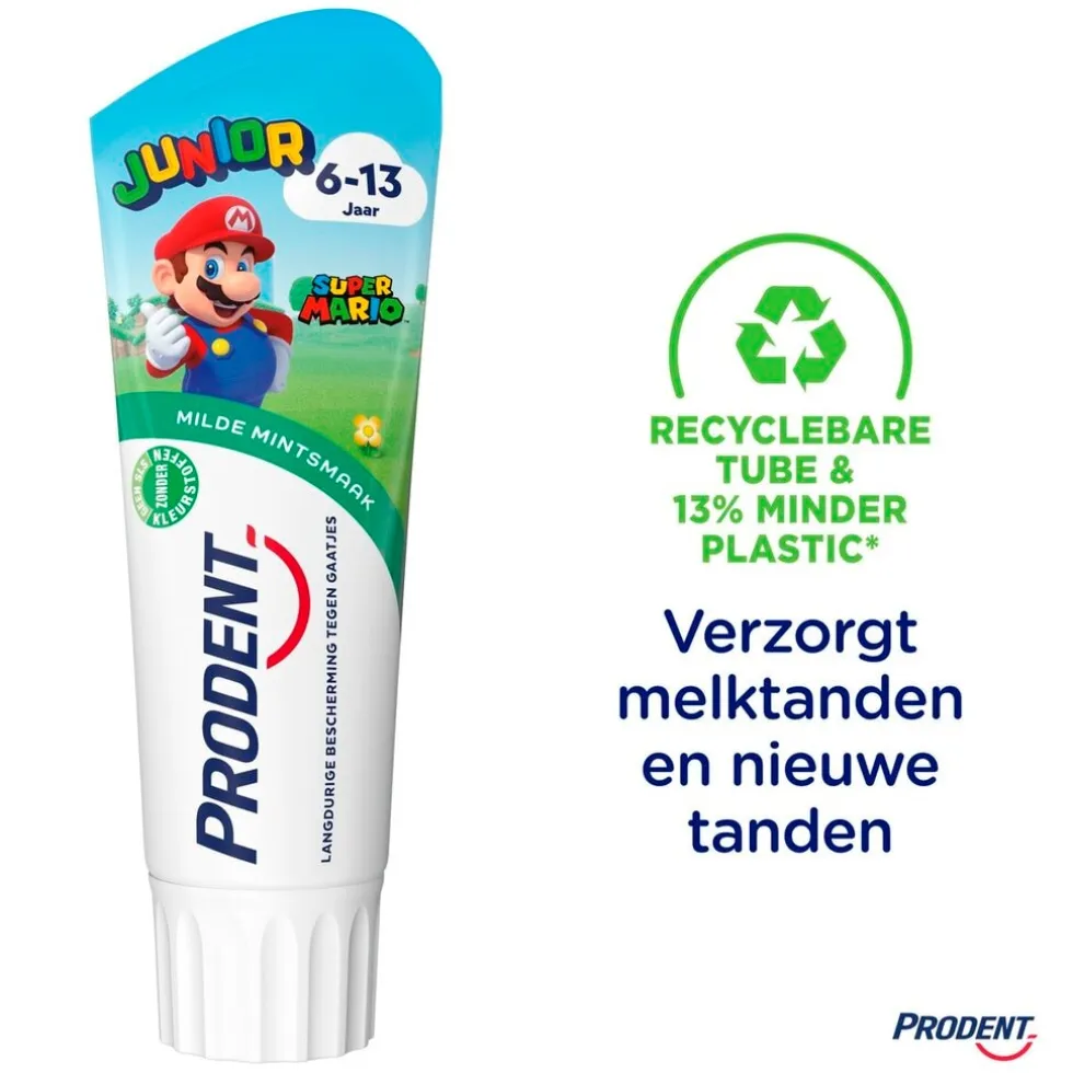 Prodent Junior Super Mario 6-13 Jaar Tandpasta