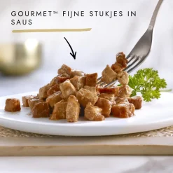 Purina Gourmet Gold Fijne Hapjes in Saus Kattenvoer