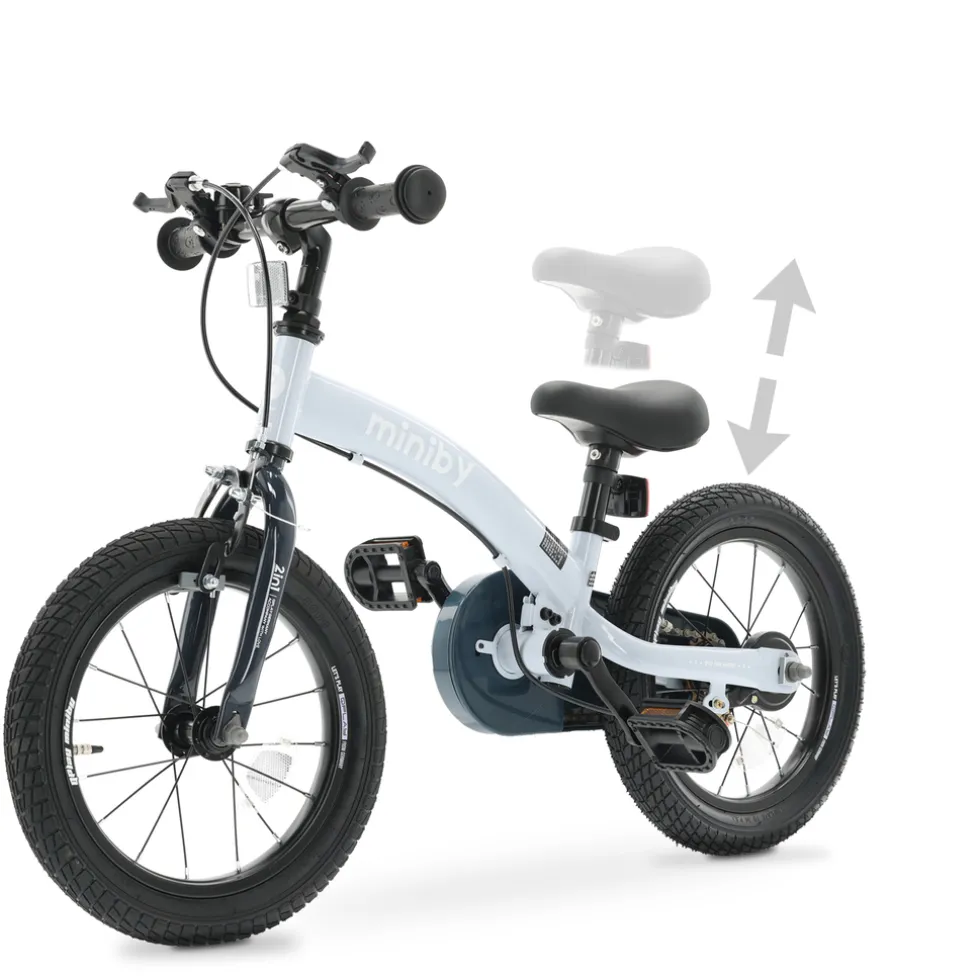 Qplay Miniby 3-in-1 kinderfiets – Blauw