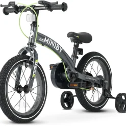 Qplay Miniby 3-in-1 kinderfiets – Grijs