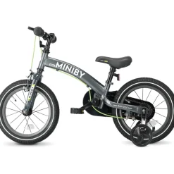 Qplay Miniby 3-in-1 kinderfiets – Grijs