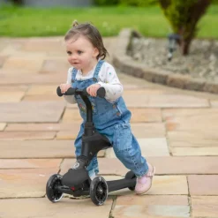 Qplay Sema Pro 5-in-1 balansscooter – Zwart