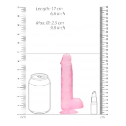 Real Rock Crystal Clear Dildo