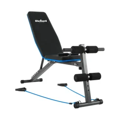 Rebel Active Schuine Trainingsbank met Beensteunen en Weerstandsbanden