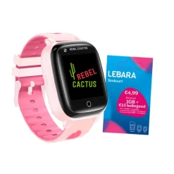 Rebel Cactus GPS Kindersmartwatch GO incl. gratis Lebara simkaart met tegoed