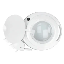 Rebel LED tafellamp met vergrootglas en verstelbare arm voor tafelmontage