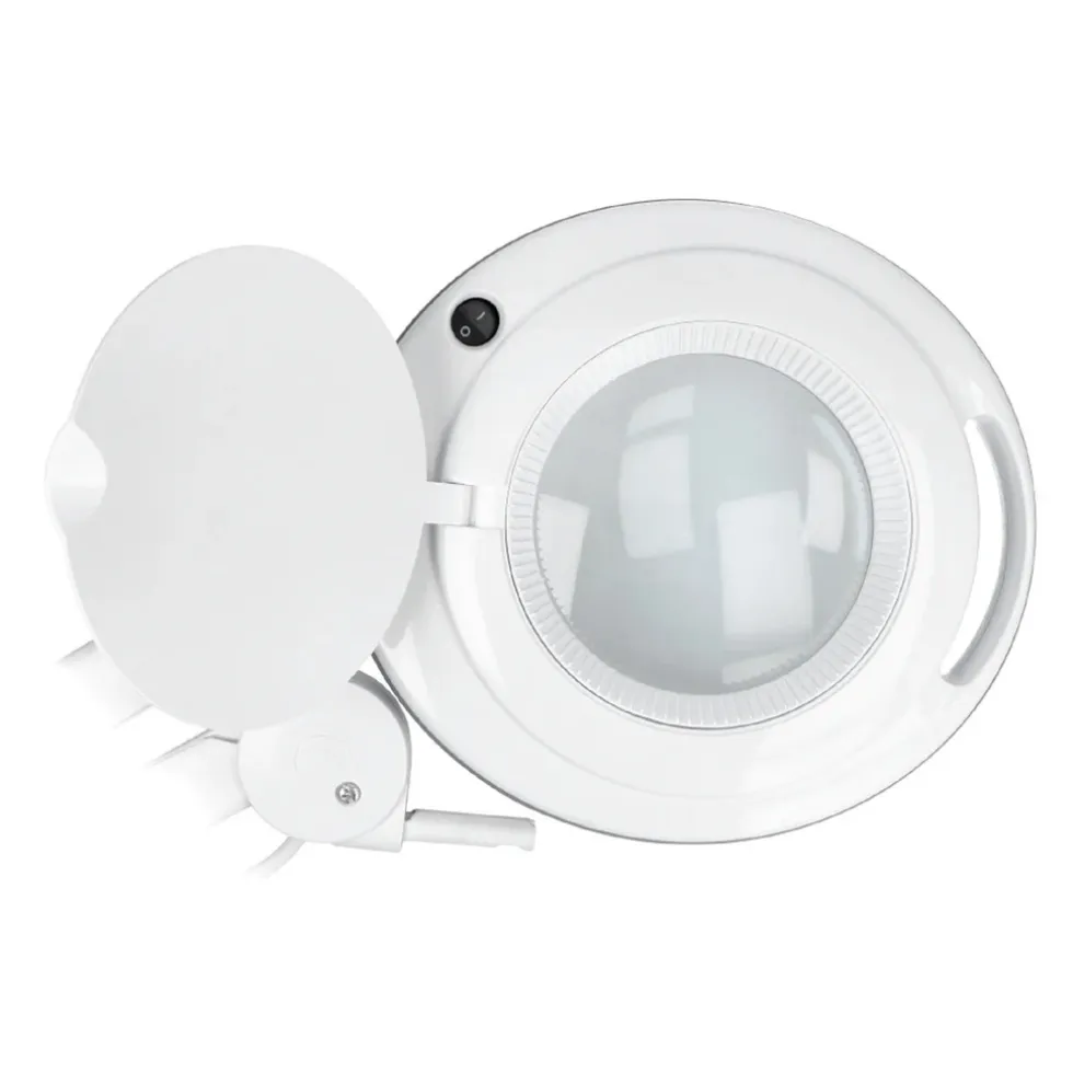 Rebel LED tafellamp met vergrootglas en verstelbare arm voor tafelmontage