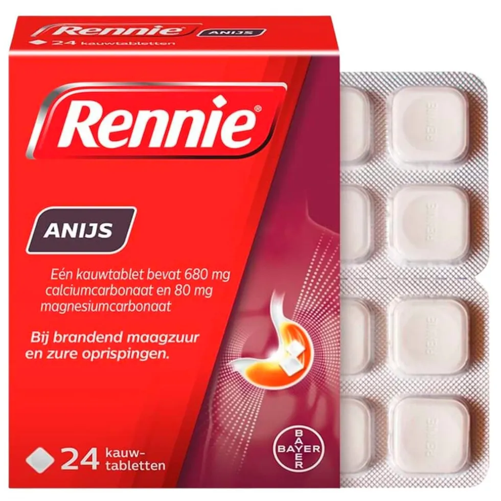 Rennie Anijs Kauwtabletten