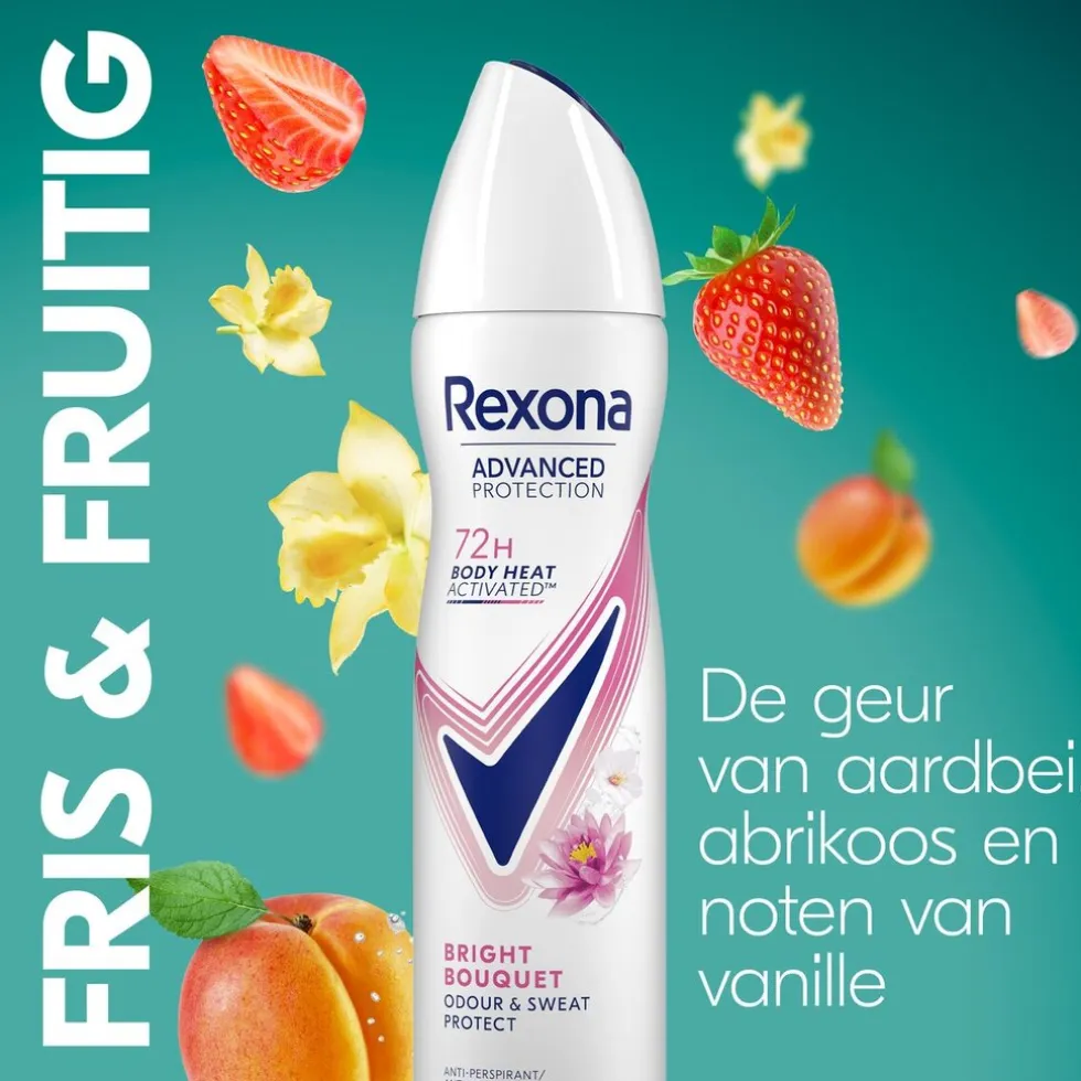 Rexona Advanced Protection Bright Bouquet 72H Antitranspirant Spray