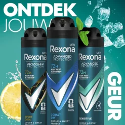 Rexona Men Advanced Protection Cobalt Dry Antitranspirant Spray