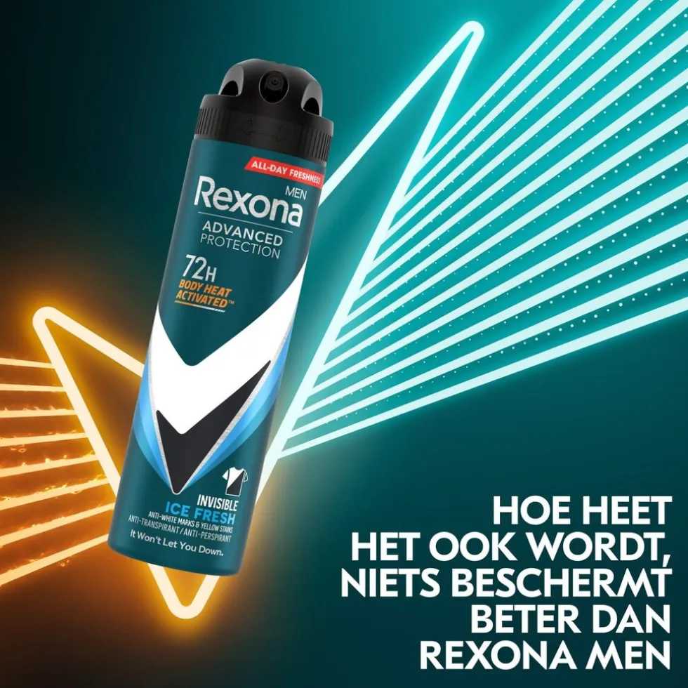 Rexona Men Advanced Protection Invisible Ice Antitranspirant Spray