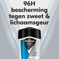 Rexona Men Maximum Protection Clean Scent Antitranspirant Crème Stick