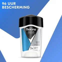Rexona Men Maximum Protection Clean Scent Antitranspirant Crème Stick