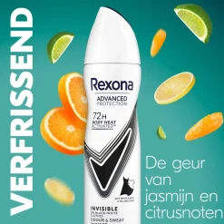 Rexona Women Advanced Protection Invisible Antitranspirant Spray