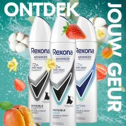 Rexona Women Invisible Aqua Antitranspirant Spray