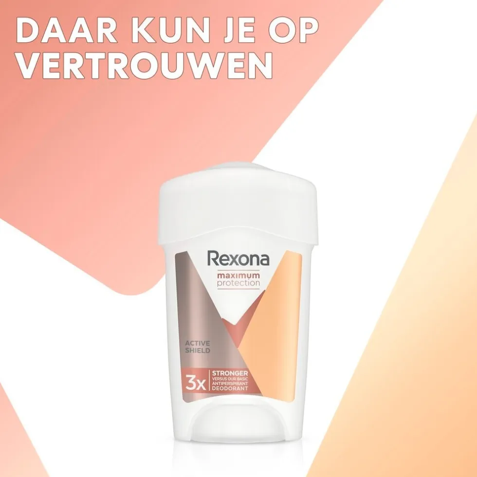 Rexona Women Maximum Protection Active Shield Anti-Transpirant Cream Deodorant Stick