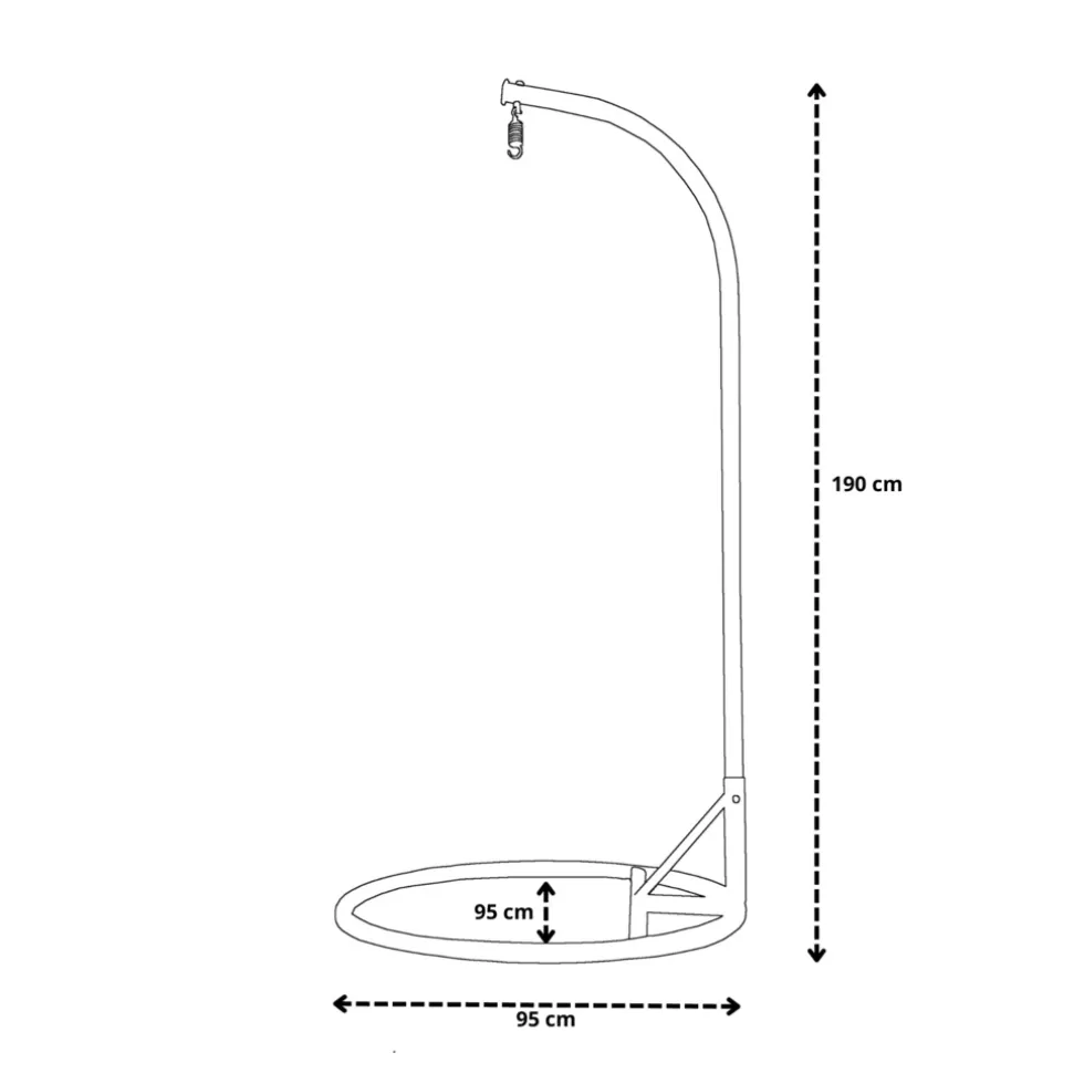 Rijoka Frame standaard voor Hangstoel