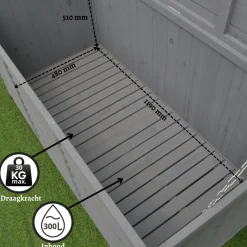 Rijoka Houten Opbergbox Tuinbox Tuin Opbergkist