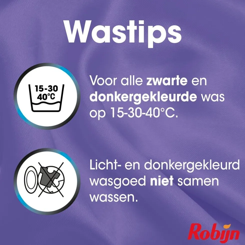 Robijn Classics Black Velvet Wasmiddeldoekjes