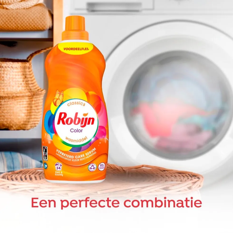 Robijn Classics Klein & Krachtig Color Original Vloeibaar Wasmiddel