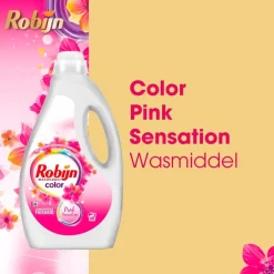 Robijn Color Pink Sensation Vloeibaar Wasmiddel
