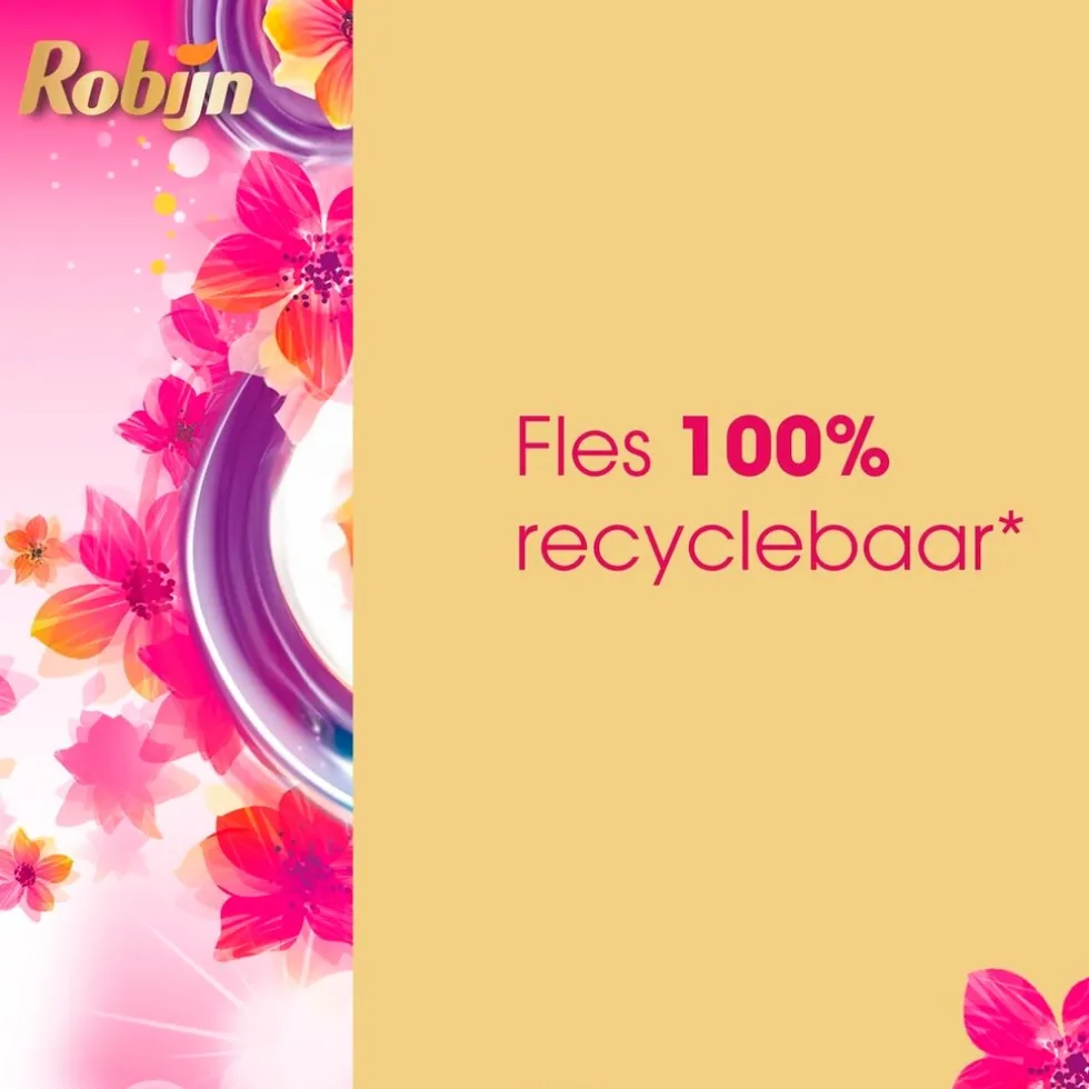 Robijn Color Pink Sensation Vloeibaar Wasmiddel