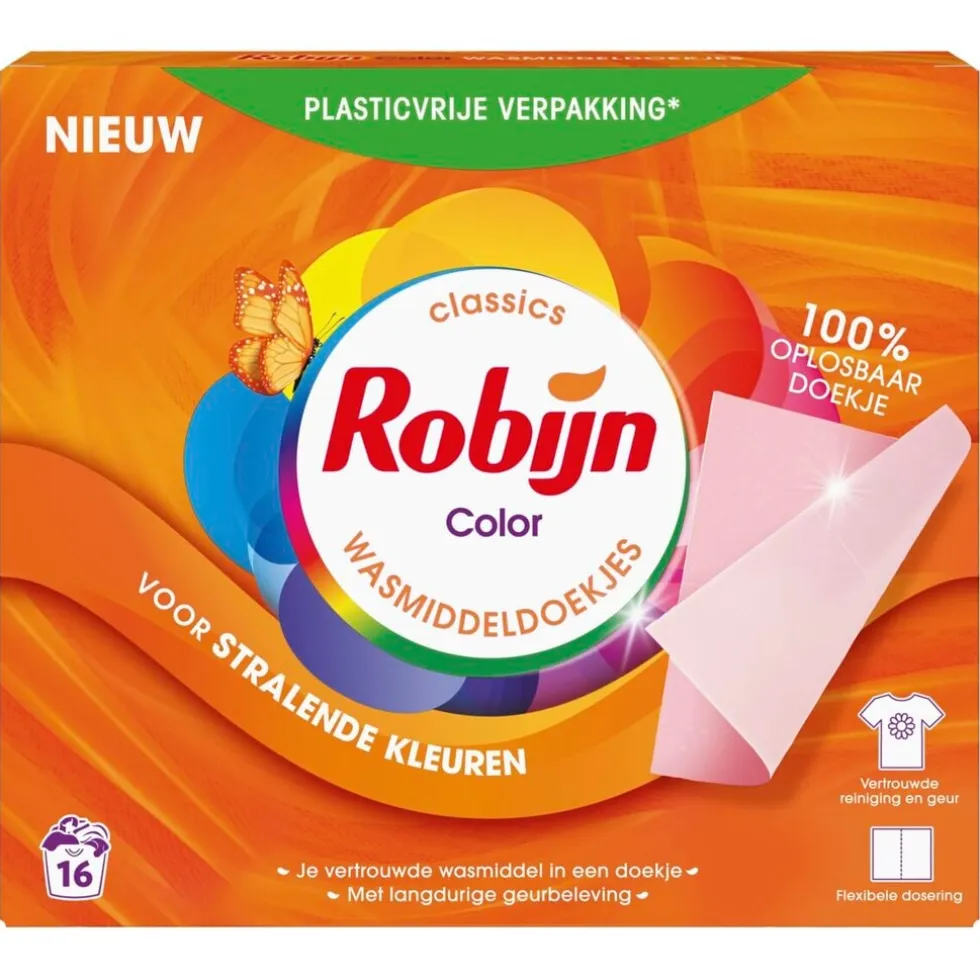 Robijn Color Wasmiddeldoekjes