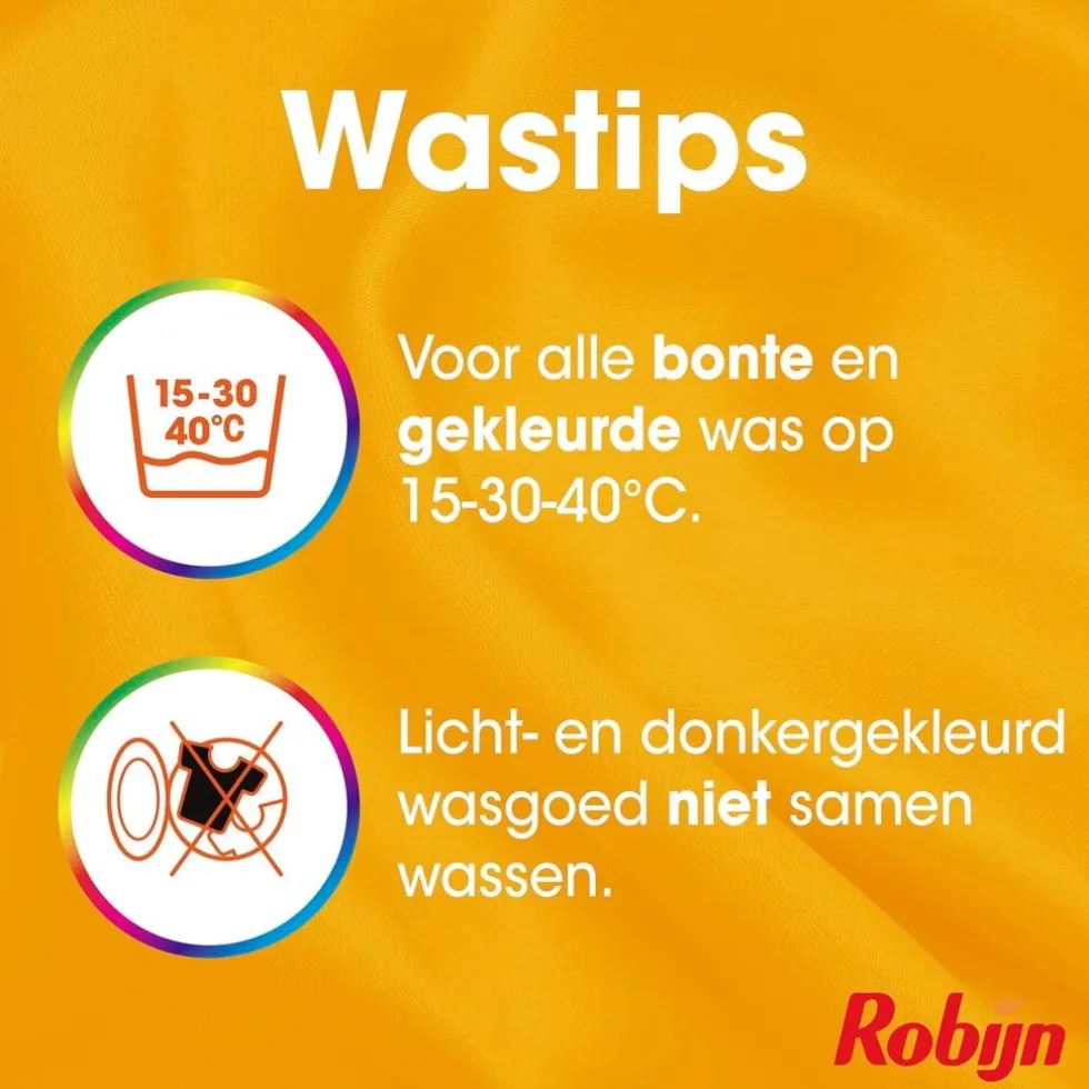 Robijn Color Wasmiddeldoekjes