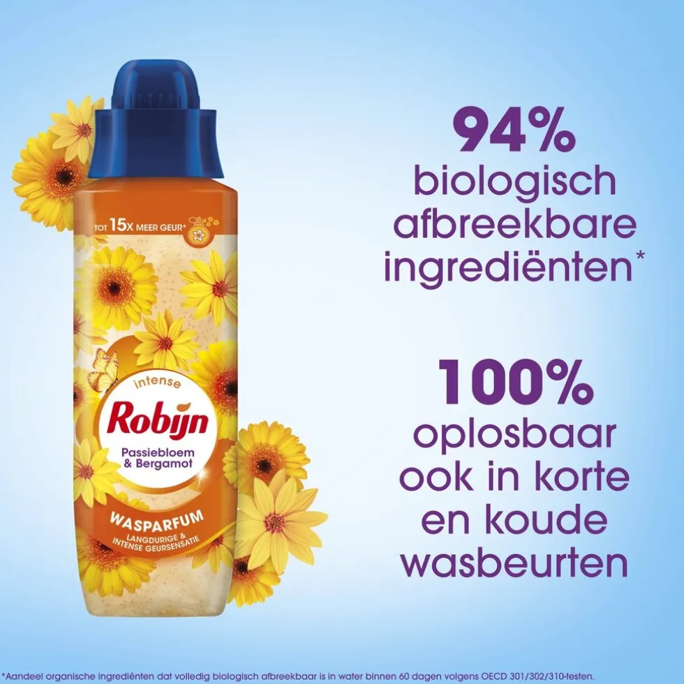 Robijn Passiebloem & Bergamot Wasparfum
