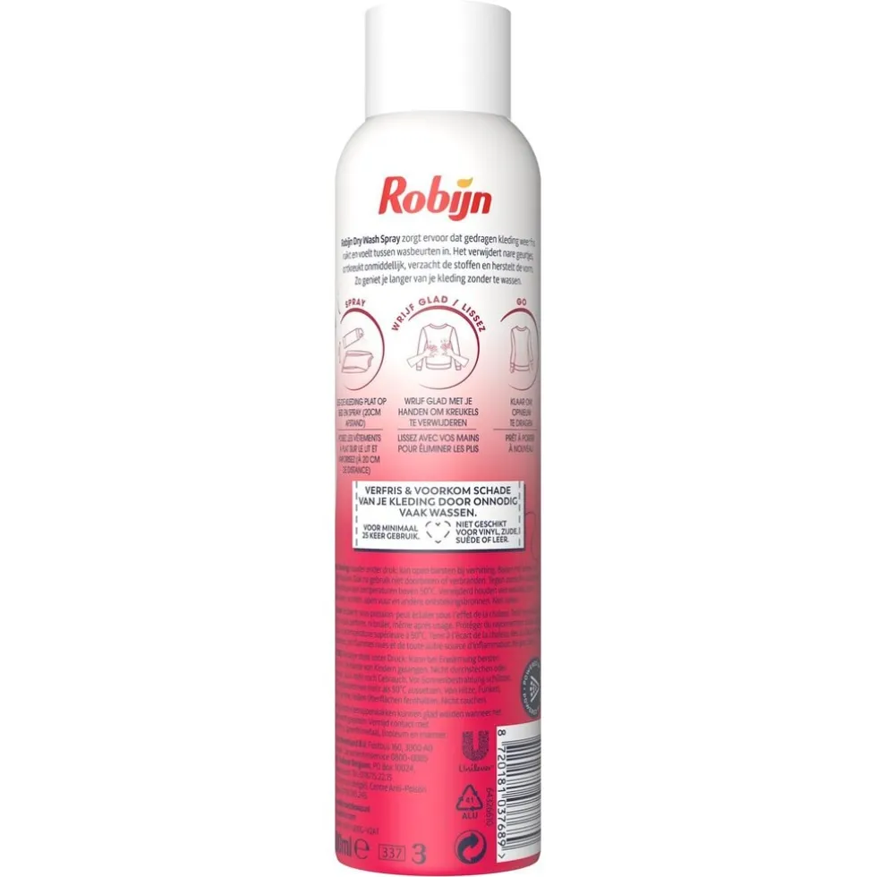 Robijn Pink Sensation Dry Wash Spray