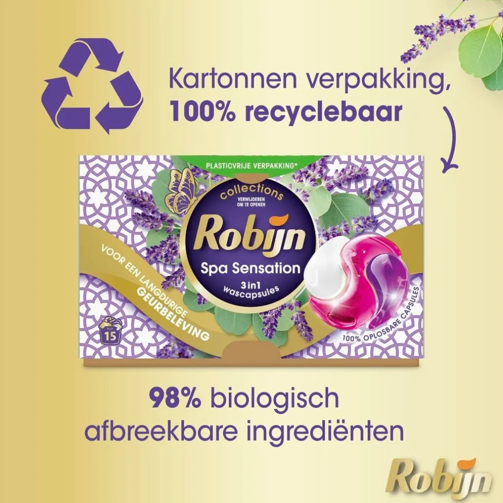 Robijn Spa Sensation 3-in-1 Wascapsules