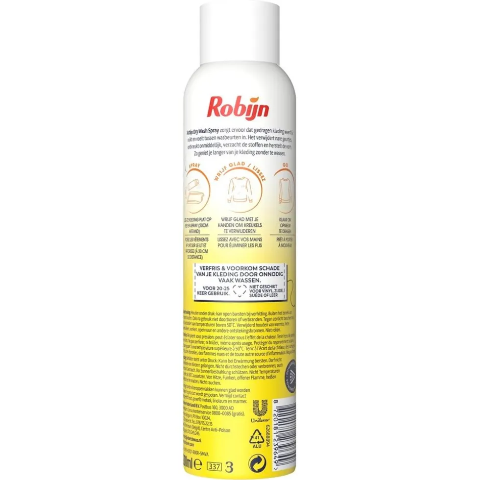 Robijn Zwitsal Dry Wash Spray