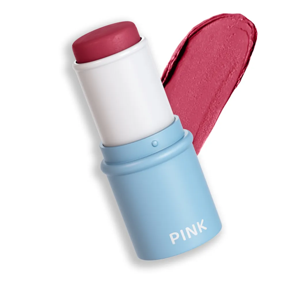 Rosalyne Pro-Age Pink Stick Blush Lipstick en Bronzer in één