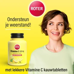 Roter Vitamine C 500 mg Kauwtabletten
