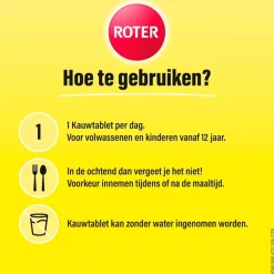 Roter Vitamine C 1000 mg Sterk Kauwtabletten