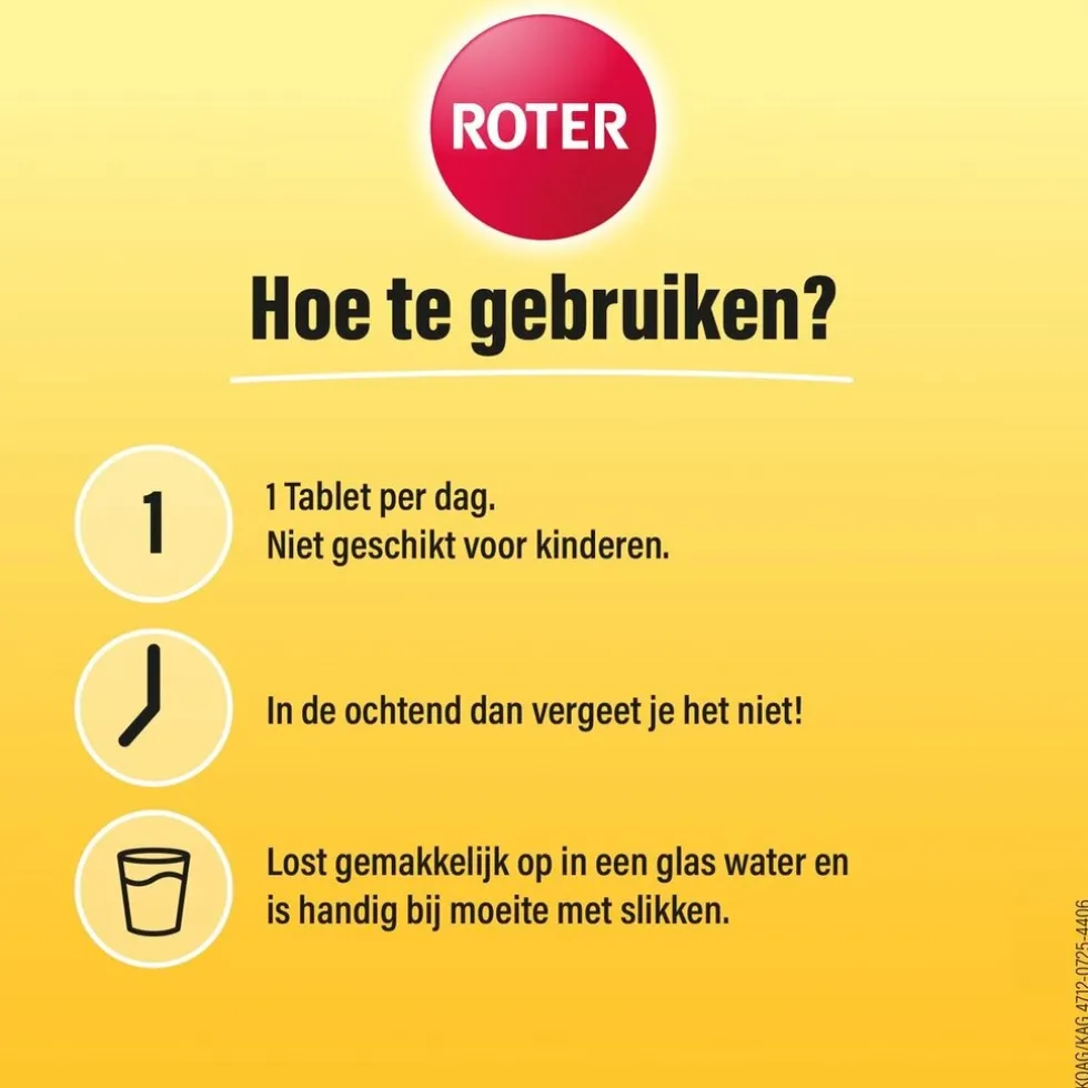 Roter Vitamine C 1000mg Sinaasappel Ananas Bruistabletten