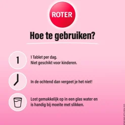 Roter Vitamine C 1000mg Zwarte Bes Appel Bruistabletten