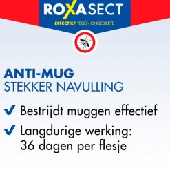 Roxasect Muggenstekker Navulling
