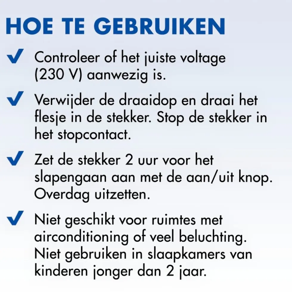 Roxasect Muggenstekker Startverpakking