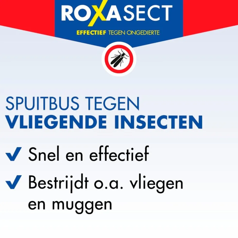 Roxasect Spuitbus tegen Vliegende Insecten