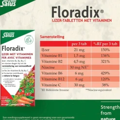 Salus Floradix Ijzer Tabletten