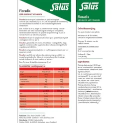 Salus Floradix Vloeibaar IJzer-Elixer