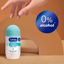 Sanex Derma Care+ Active Freshness 72h Antitranspirant Deodorant Roller