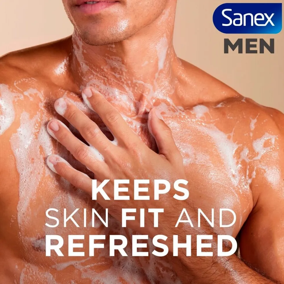 Sanex Men Skin Health 6-in-1 Active Fresh Douchegel